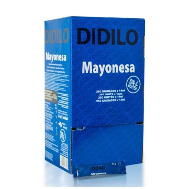 MAYONESA Sobres Monodosis DIDILO 250 und. 14 ml.